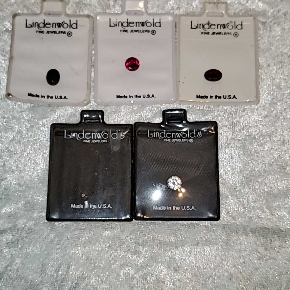 🗝Vtg Lot Of 5 Lindenwold Gemstone Collection